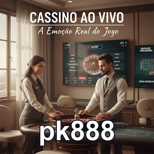 Ilustração de Explore o Cassino Online pk888 e suas Slots Viciantes